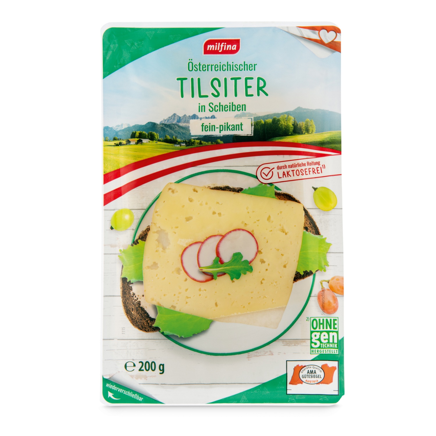 MILFINA Tilsiter Scheiben 200 g