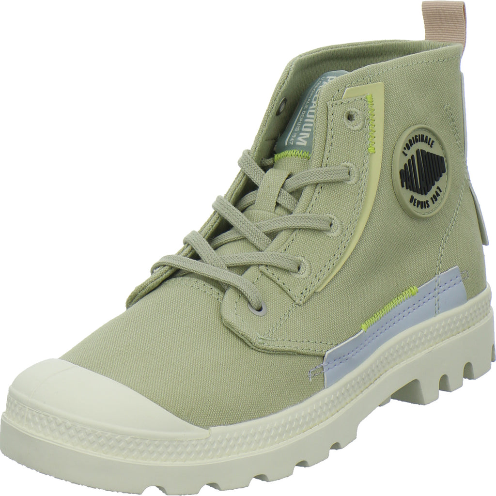 Palladium Stiefel Damen Pumpa under layer Hellgrün