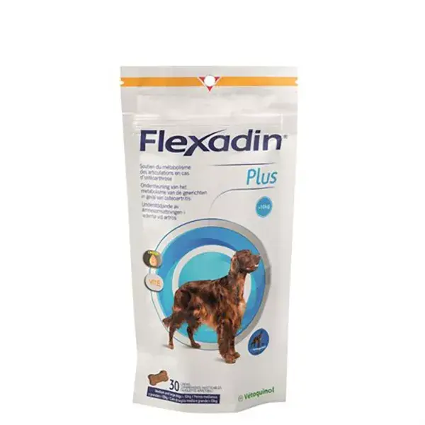 Flexadin Plus Maxi Chondroprotective Classic para Cães (acima de 10kg) 90 comprimidos mastigáveis