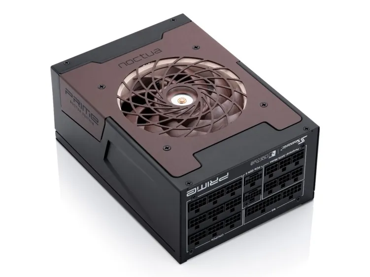 Seasonic Prime TX-1600 Noctua Edition, 1600 W, 100 - 240 V, 50/60 Hz, 15 A, 125 W, 1600 W